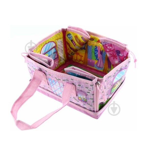 Cutie si Jucarie 2 in 1 Neat-Oh, ZipBin Mini Mansion