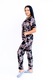 Pijama dama bumbac Marimea S, imprimata