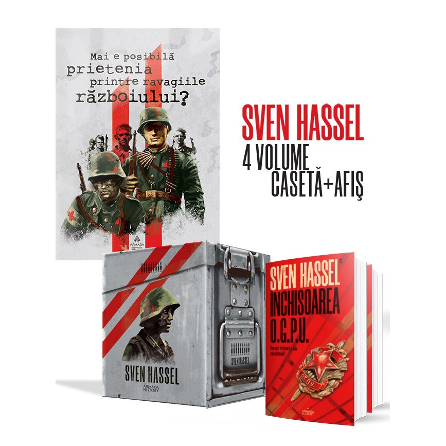 Pachet Sven Hassel III - 4 volume