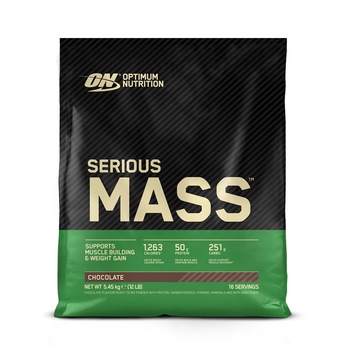 Optimum Nutrition Serious Mass Ciocolata 5.450 Kg Optimum Nutrition Serious Mass Ciocolata 5.450 Kg