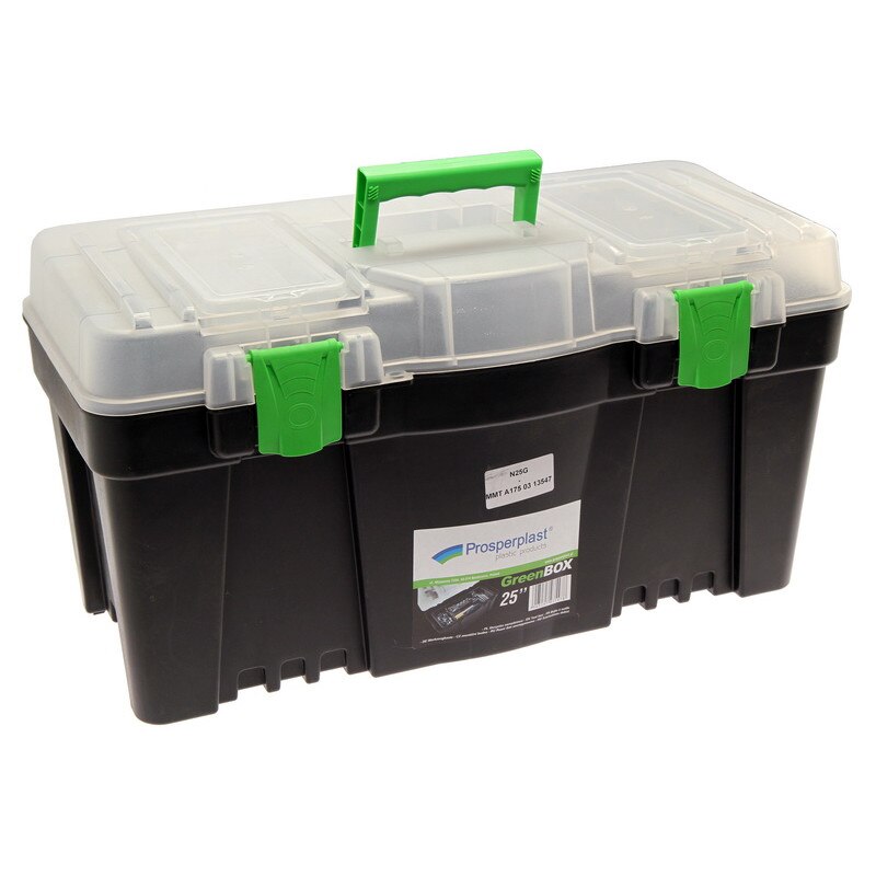 Lada scule MAMMOOTH, 49,7x32x28,5 cm, Negru/ Alb