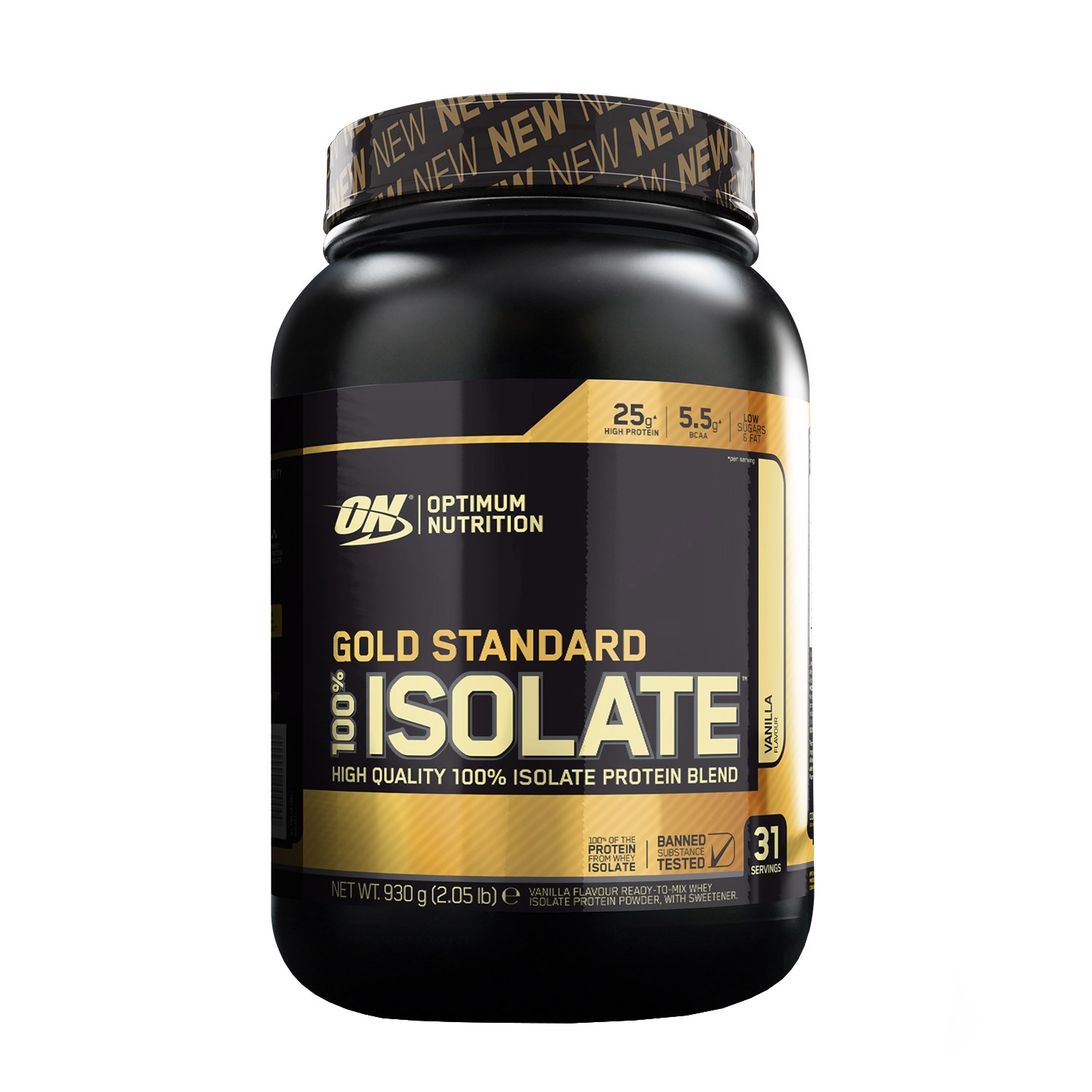 Optimum Nutrition 100% Isolate Gold Standard Vanilie 0.930 Kg