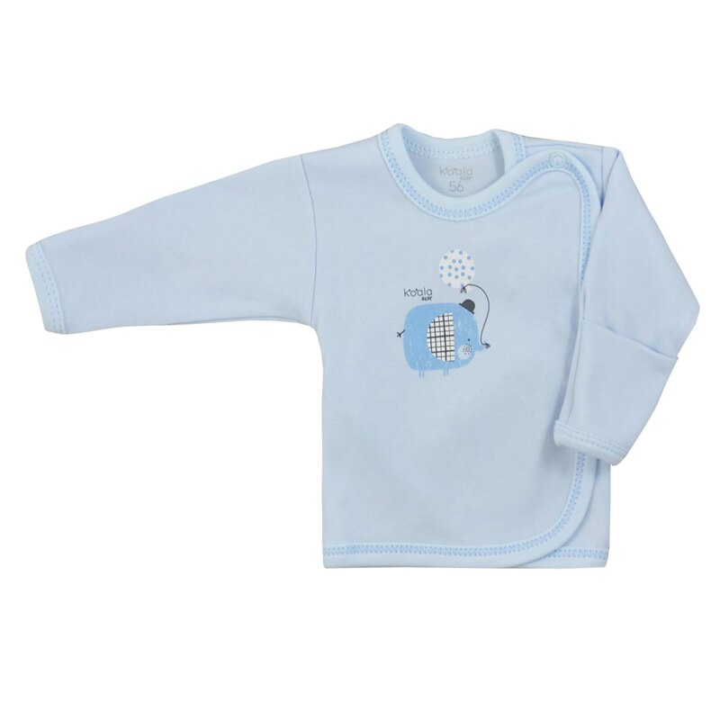 Bluza cu maneca lunga pentru baieti Koala Tasmania 08-633A, Albastru