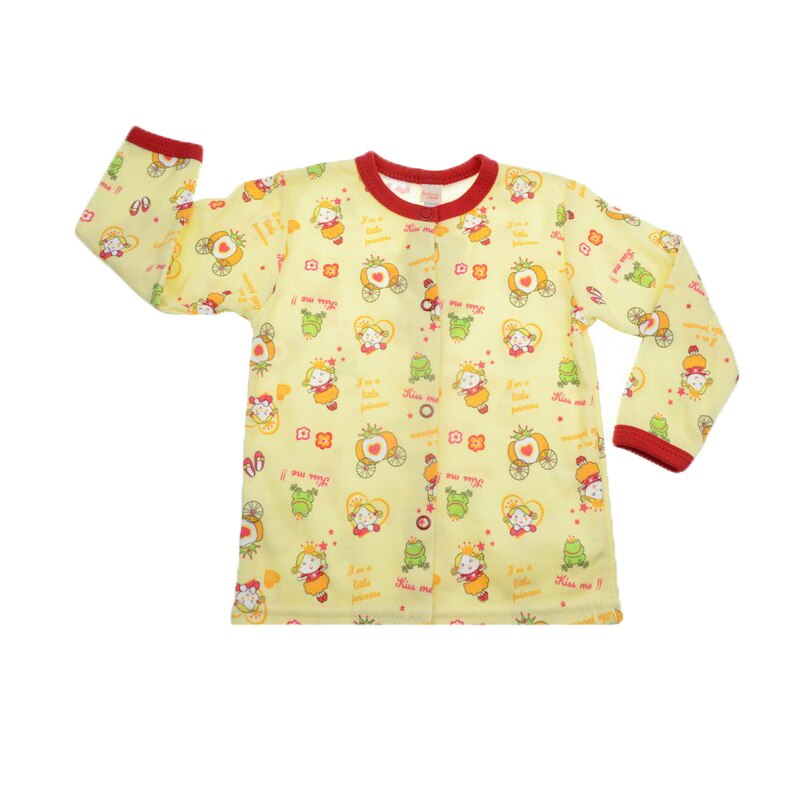 Bluza cu maneca lunga pentru fete Koala Chmurka 1806G, Multicolor, 74 cm