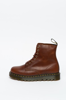 Dr. Martens, Bocanci de piele 1460 Pascal Ziggy, Maro, 10 Dr. Martens, Bocanci de piele 1460 Pascal Ziggy, Maro, 10