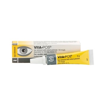 Unguent Oftalmic Vita-Pos 5 grame Unguent Oftalmic Vita-Pos 5 grame