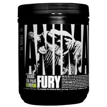Pre-Workout Animal Fury Universal Nutrition, Green Apple, 82.65g, 5 serviri Pre-Workout Animal Fury Universal Nutrition, Green Apple, 82.65g, 5 serviri