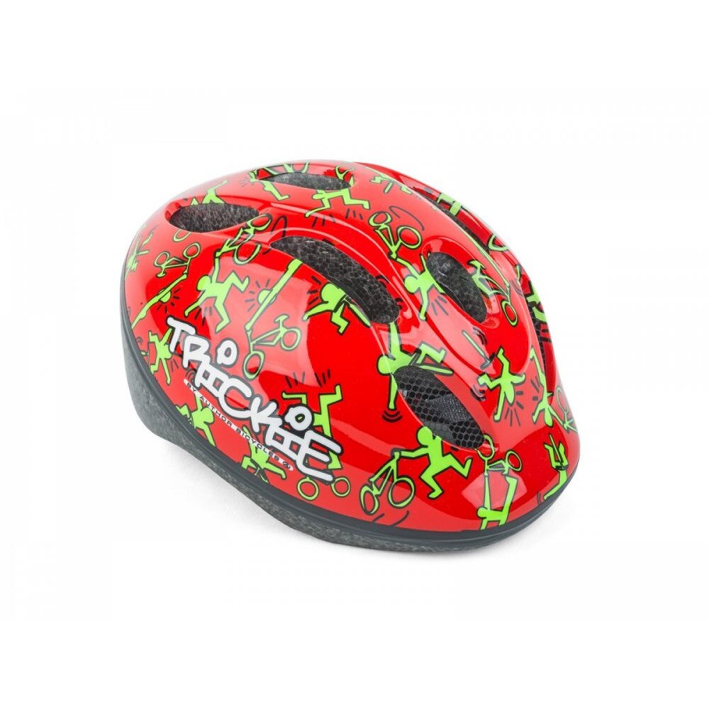 Casca Ciclism AUTHOR Trickie 49-56 cm Rosu Verde Neon