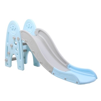 Tobogan Pentru Copii NOVOKIDS™ NovaSlide Crown , Pentru Interior si Exterior, 160 centimetri panta alunecare, Maxim 30 Kg, Model Coroana , Albastru Tobogan Pentru Copii NOVOKIDS™ NovaSlide Crown , Pentru Interior si Exterior, 160 centimetri panta alunecare, Maxim 30 Kg, Model Coroana , Albastru