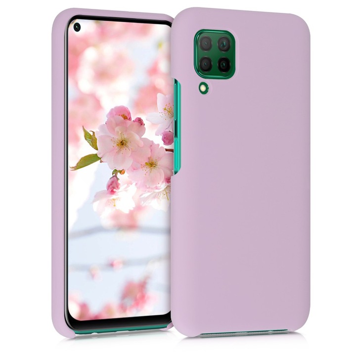 Кейс за Huawei P40 Lite, Силиконов, Лилав, 52290.140