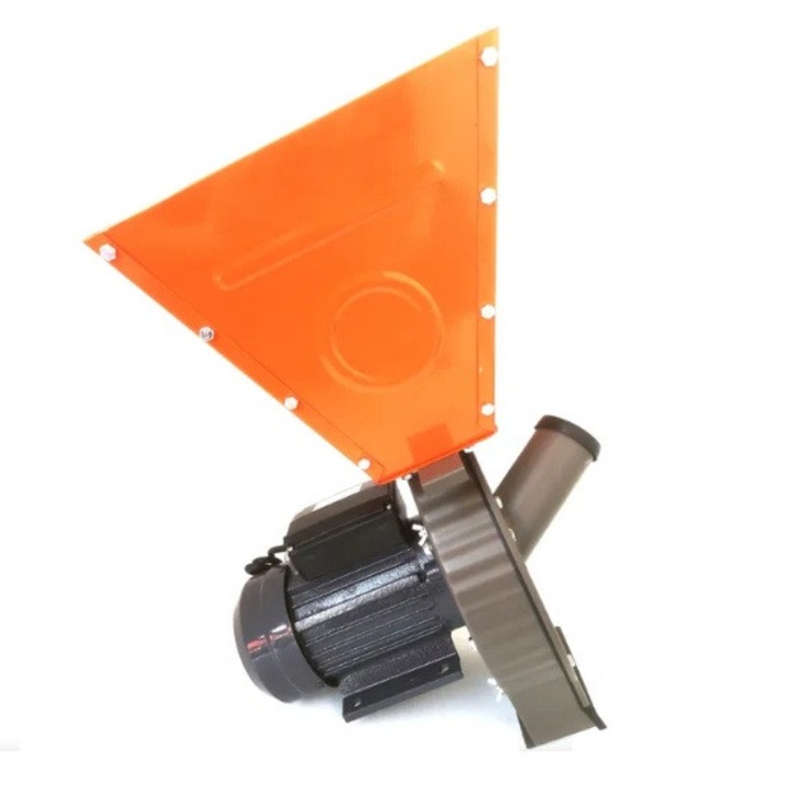 Elektromos malom, gabonafélékhez, nagy tartály, 4200 W, 3000 RPM, 350 kg/h, narancssárga