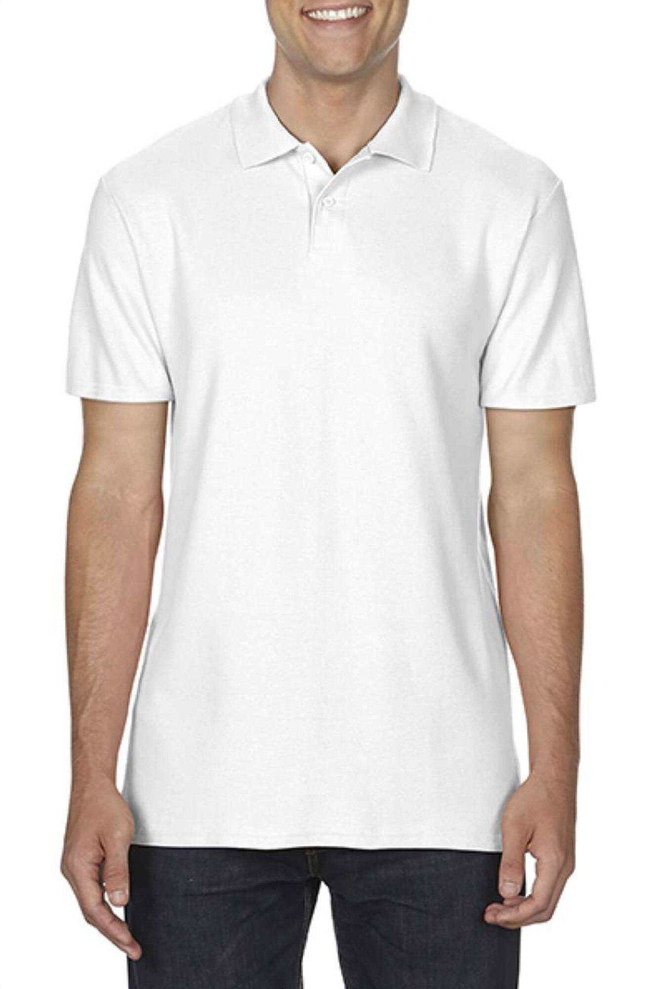 Tricou Polo, Alb