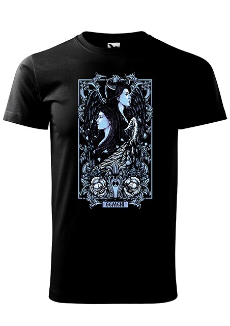 Tricou cu maneca scurta,K-off,Zodia Gemeni
