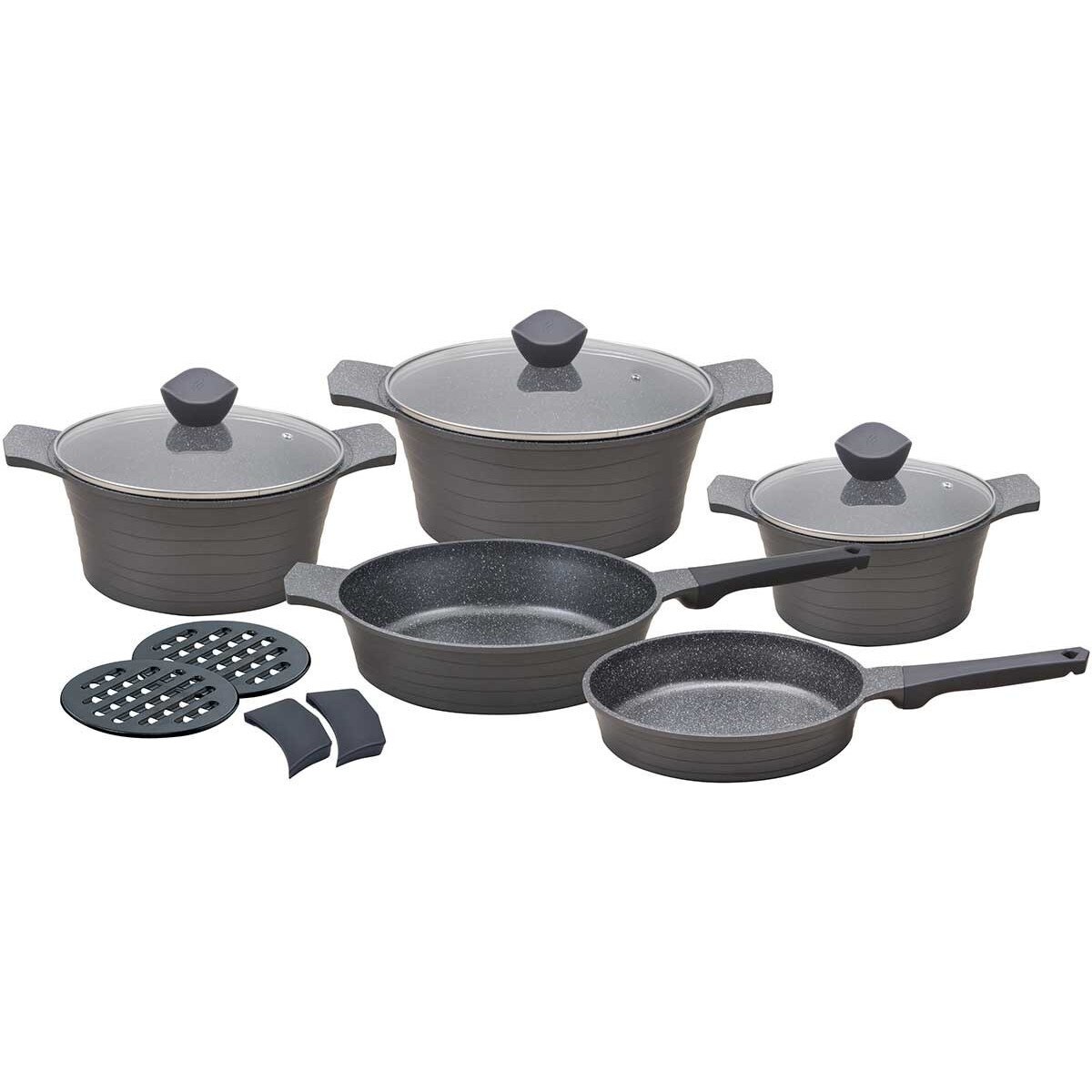 Oala set gatit 12 piese granit KLAUSBERG KB-7356