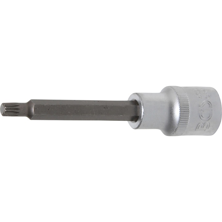 Bit Spline (XZN) M6, lungime 100mm, antrenare cu tubulara 1/2"