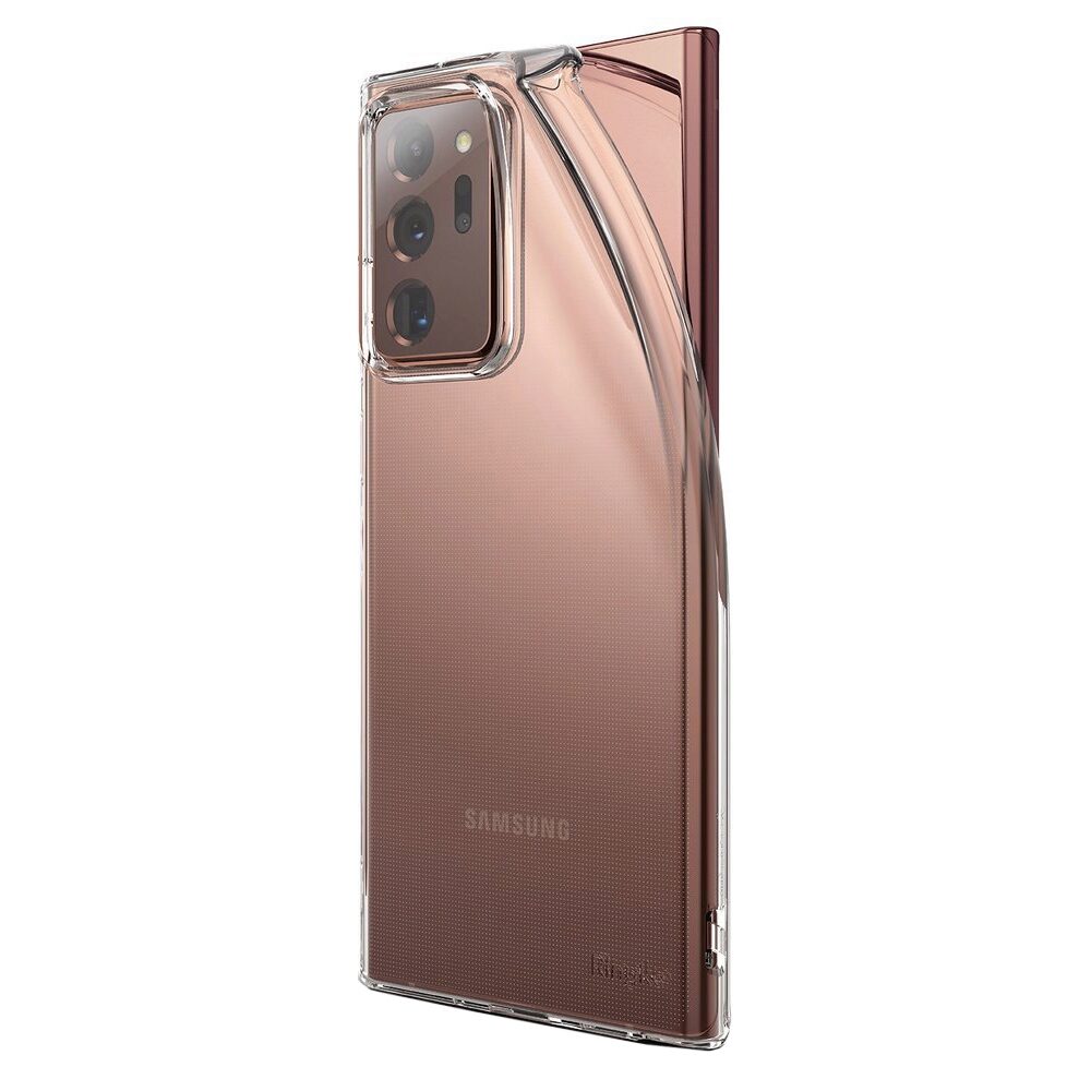 Husa UltraSubtire Ringke Air pentru Samsung Galaxy Note 20 Ultra / Note 20 Ultra 5G, Transparent