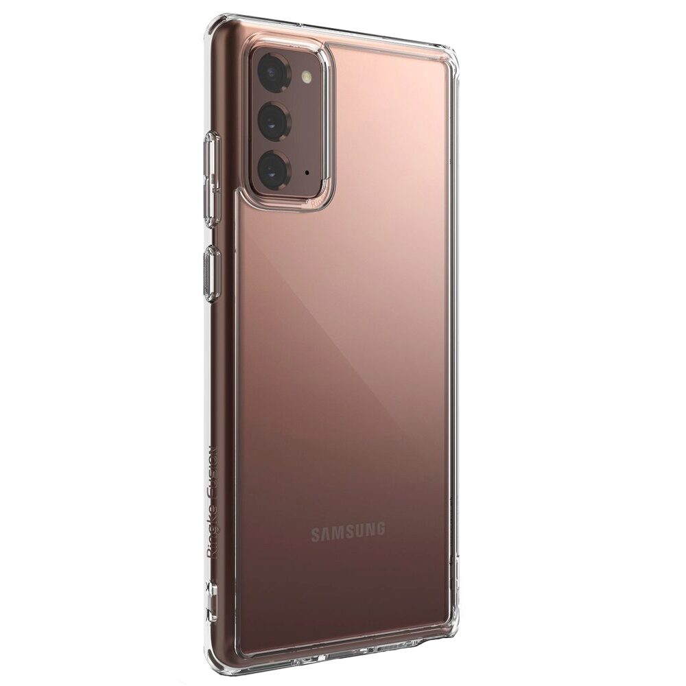 Husa Antisoc Hibrida Ringke Fusion pentru Samsung Galaxy Note 20, Transparent
