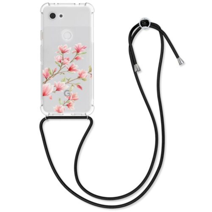 Telefontok Google Pixel 3a, szilícium, rózsaszín, 51792.02