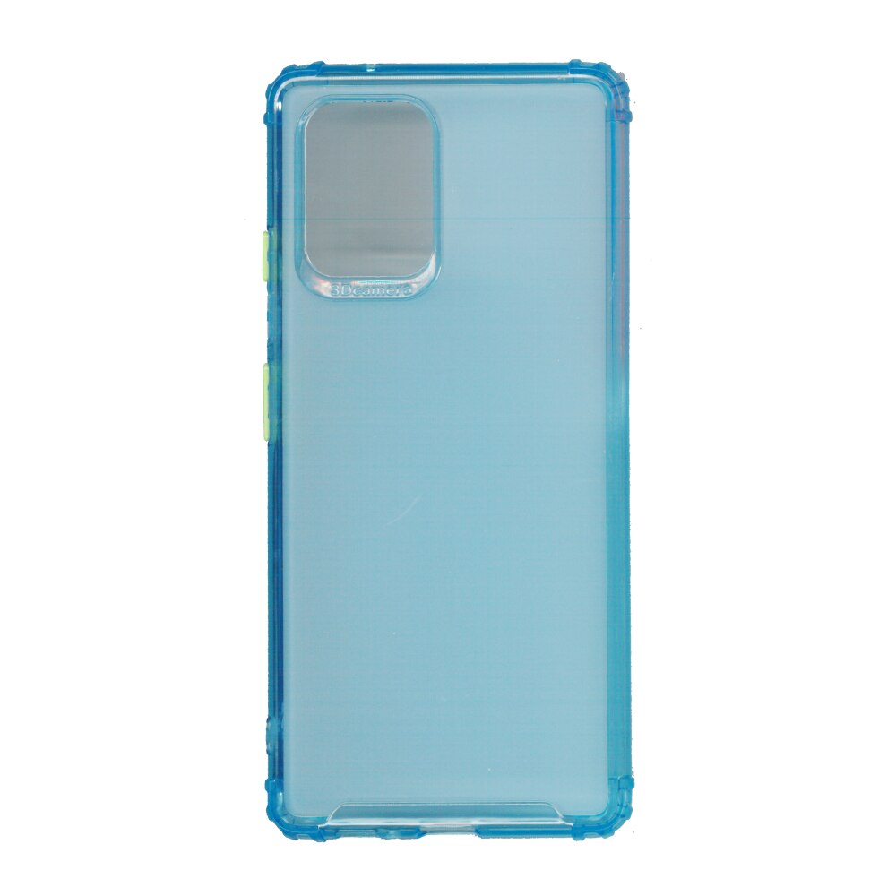 Husa din silicon matte crack, pentru Samsung Galaxy S10 lite 2020, blue