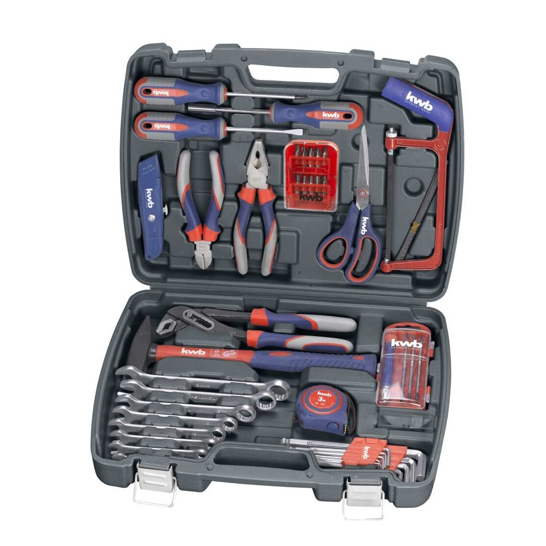 Trusa cu scule, 65 piese, KWB Professional