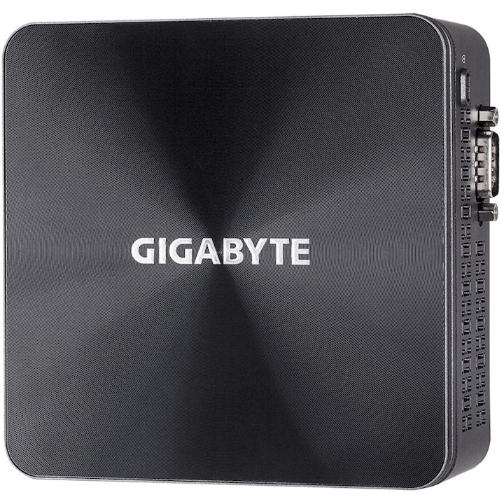 Настолен компютър GIGABYTE Brix BRi5H-10210, Процесор Intel Core i5-10210U (4.2 GHz, 6M), 0 GB, Intel UHD Graphics 620, Без ОС