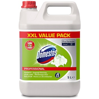 Inalbitor textile Domestos Professional, 5L Inalbitor textile Domestos Professional, 5L