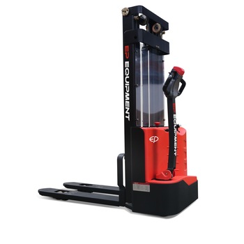 Transpalet electric, sarcina ridicare 1000 kg, 3300 inaltime ridicare, cu baterie 105 Ah AGM, cu incarcator baterie, controler Curtis Transpalet electric, sarcina ridicare 1000 kg, 3300 inaltime ridicare, cu baterie 105 Ah AGM, cu incarcator baterie, controler Curtis