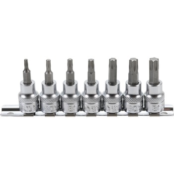 Set cu biti Torx T15-T50, antrenare cu tubulara 3/8 Set cu biti Torx T15-T50, antrenare cu tubulara 3/8