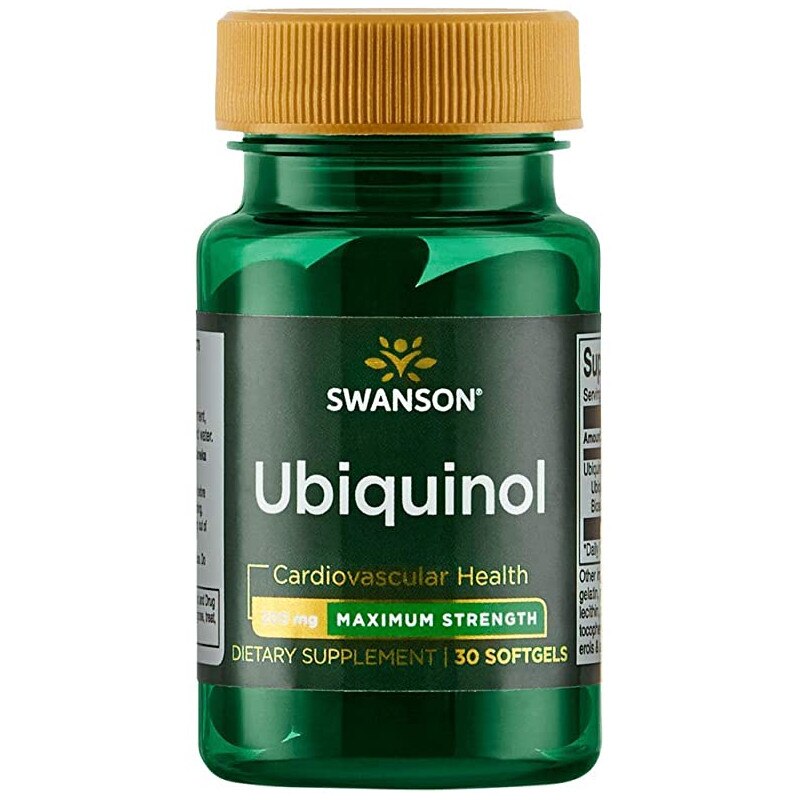 Supliment alimentar Ubiquinol 200 mg Swanson, 30 capsule
