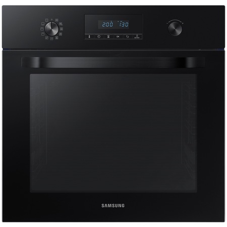 Cuptor incorporabil Samsung NV70K2340RB/OL, Electric, Autocuratare catalitica, 70 l, Clasa A, Timer, Grill, Negru