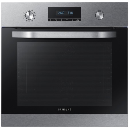 Cuptor incorporabil Samsung NV70K3370BS/OL, Electric, 68 l, Timer, Grill, Autocuratare pirolitica, Convectie, Clasa A, Inox