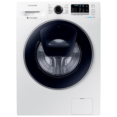 Masina de spalat rufe Samsung Eco Bubble AddWash WW70K5410UW/LE, 1400 RPM, 7 kg, Inverter, Clasa A+++, Alb