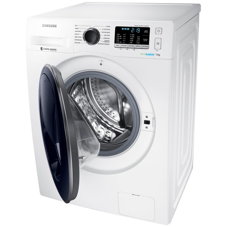Masina de spalat rufe Samsung Eco Bubble AddWash WW70K5410UW/LE, 1400 RPM, 7 kg, Inverter, Clasa A+++, Alb