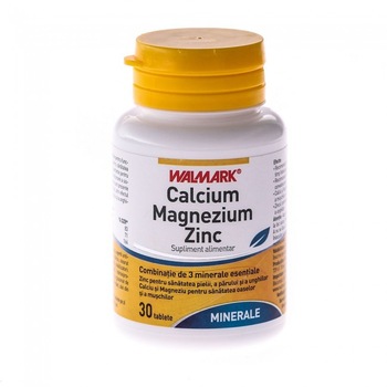Calcium - Magnezium - Zinc 30 tablete Walmark Calcium - Magnezium - Zinc 30 tablete Walmark