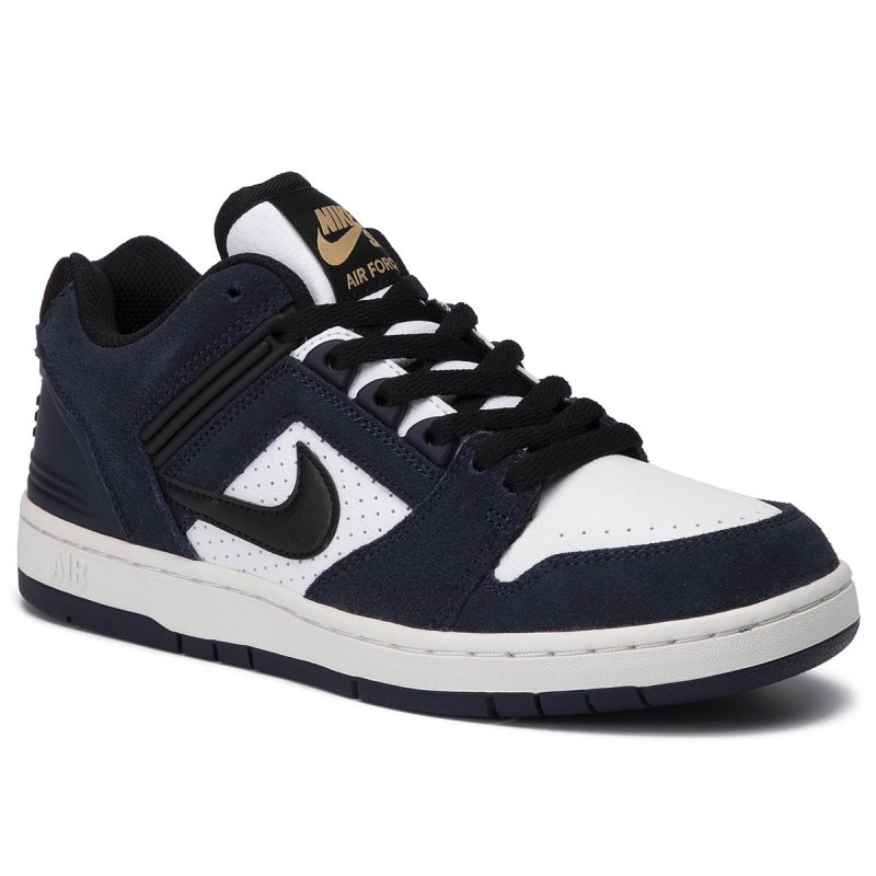 Pantofi sport Nike SB AIR FORCE II LOW AO0300-400, Bleumarin / Alb
