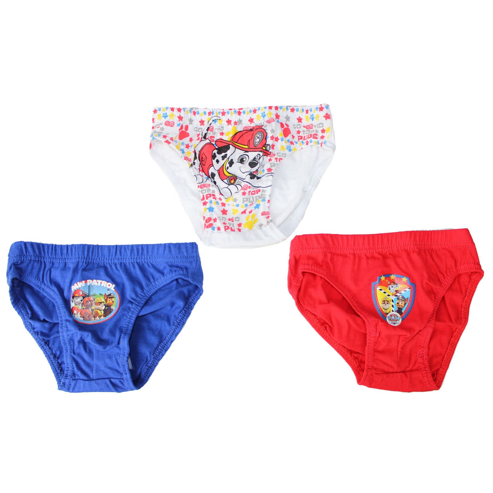 Set 3 perechi de chiloti, Go Paw Patrol 92 - 98 cm
