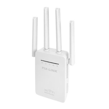 Amplificator de semnal WiFi router, cu 4 antene, 220-240V, 300 Mbps Amplificator de semnal WiFi router, cu 4 antene, 220-240V, 300 Mbps