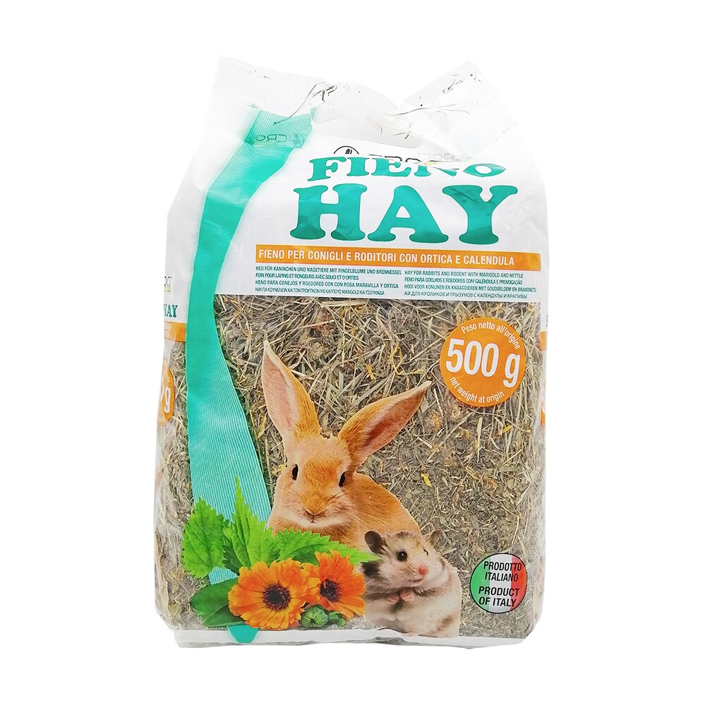 Fan pentru rozatoare, Croci, cu galbenele si urzica, 500 g, R1075048