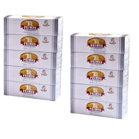 Set Tuburi tigari pentru injectat tutun PRIMUS MULTIFILTER carbon, 10 cutii x 200 buc (2000 buc) , filtru alb