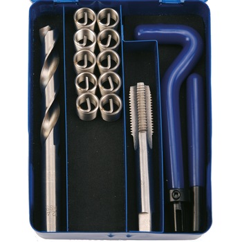 Set Helicoil pentru reparatii filete M12x1.25, 14 piese Set Helicoil pentru reparatii filete M12x1.25, 14 piese