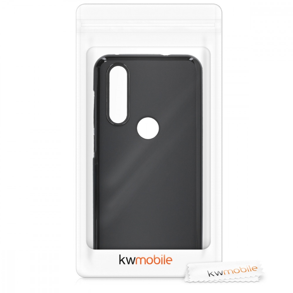Husa pentru Motorola One Action, Silicon, Negru, 51158.47