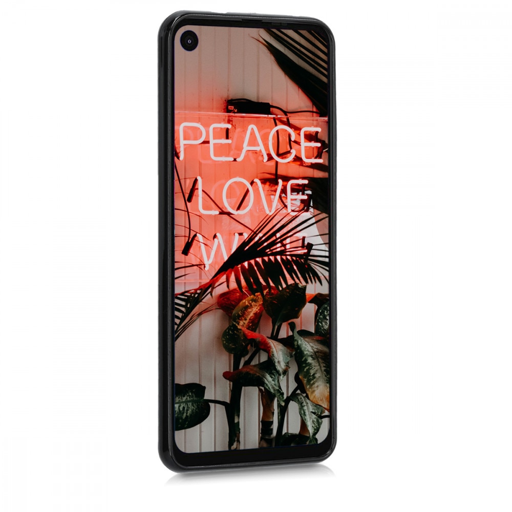Husa pentru Motorola One Action, Silicon, Negru, 51158.47