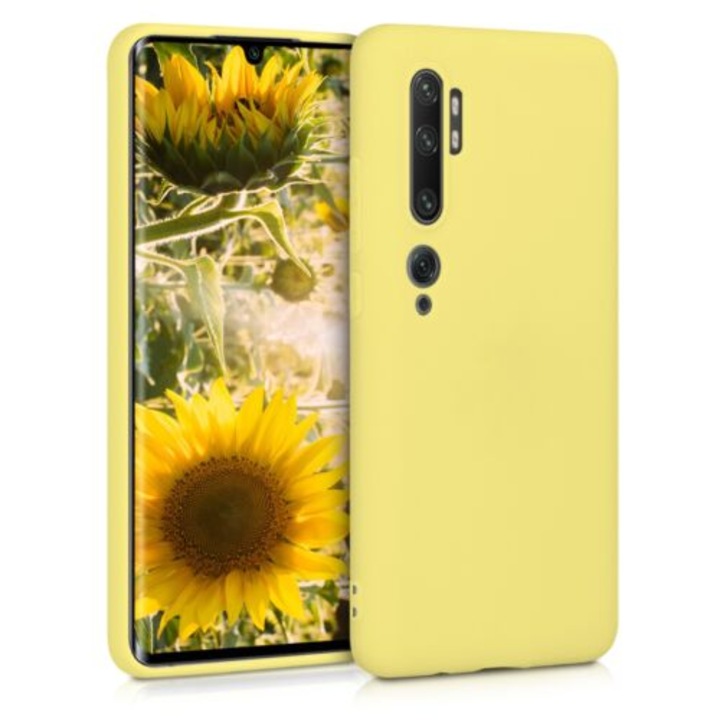 Калъф за Xiaomi Mi Note 10/Mi Note 10 Pro, 50948.49, Силиконов, Жълт