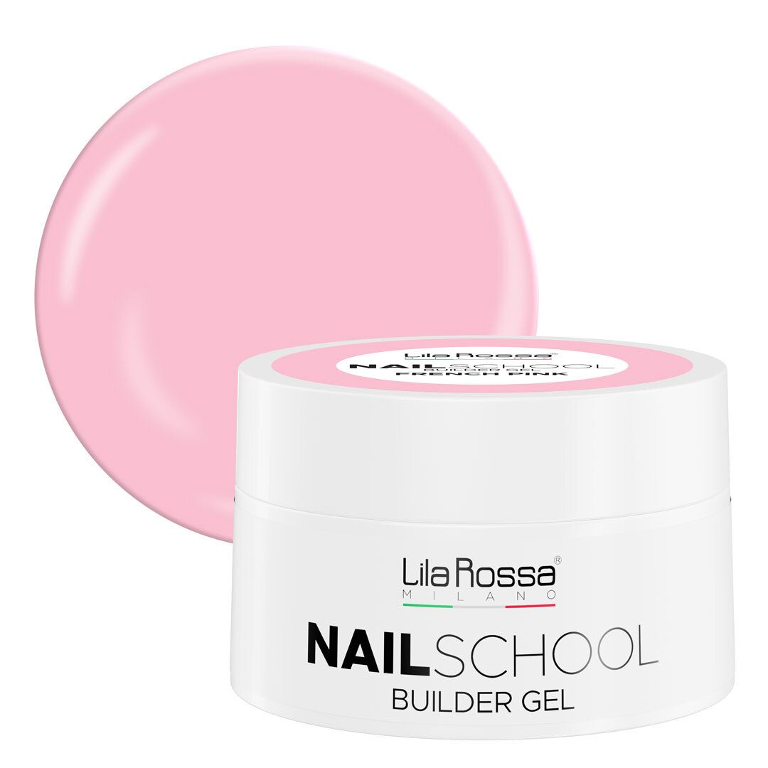 Gel constructie Lila Rossa NailSchool 30 g French Pink