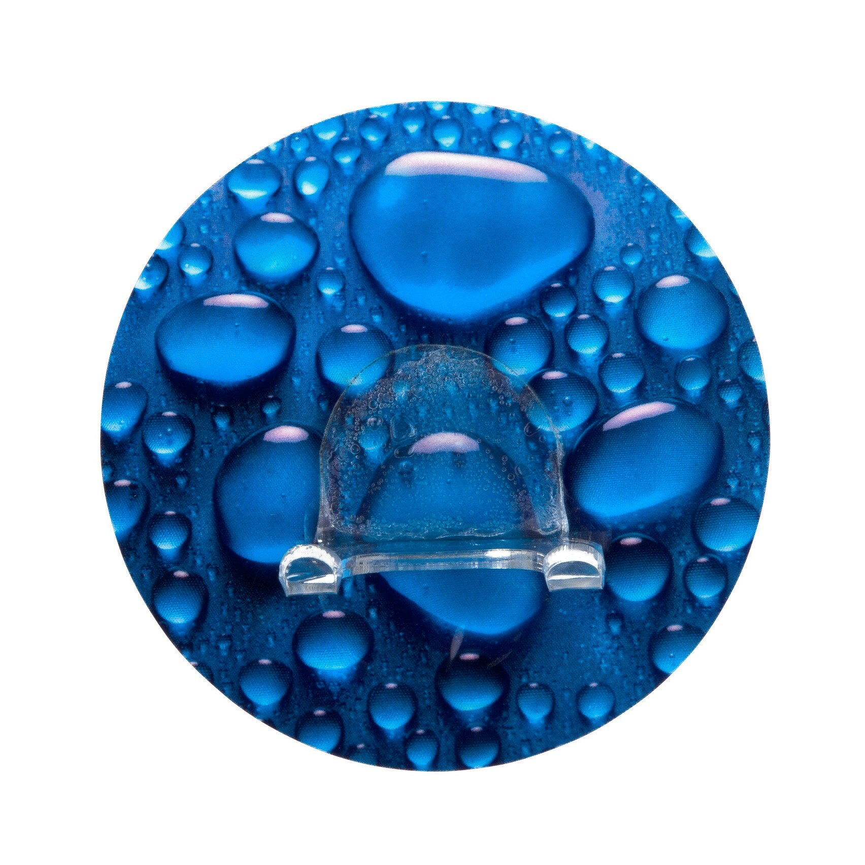Suport aparat de ras autoadeziv, Duo Hook Aqua