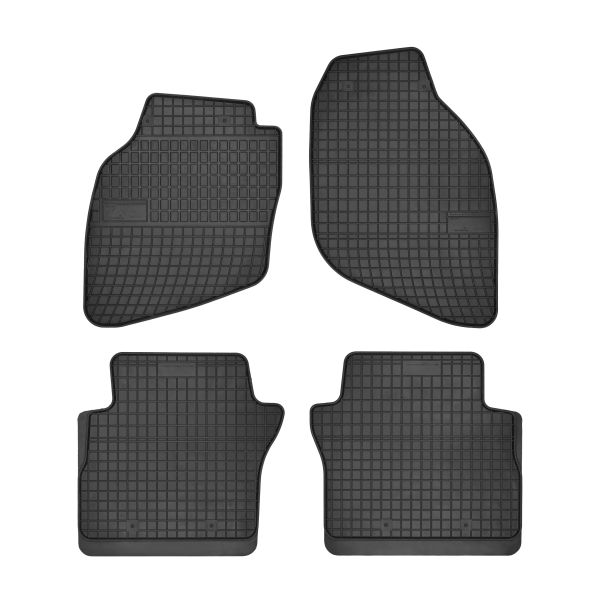 Set 4 covorase auto MAMMOOTH, Cauciuc, pentru HONDA CITY, JAZZ II 2002-2009 LIFTBACK/SALOON, Negru