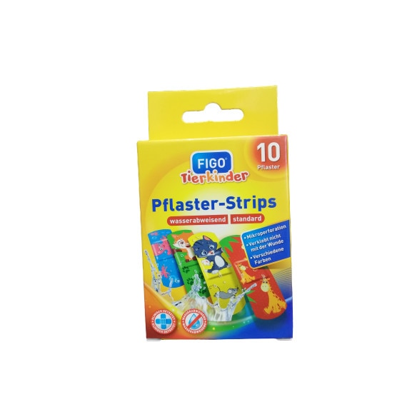 Set 10 plasturi Figo, pentru copii, diferite modele