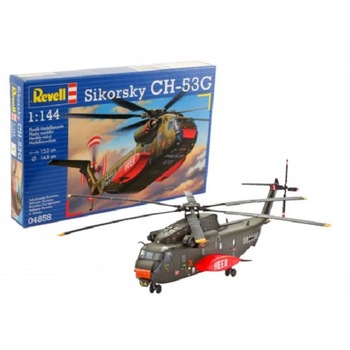 Macheta aeromodele Revell Sikorsky Sea Stallion CH-53G Transport Helicopter 1:144 REV 04858 Macheta aeromodele Revell Sikorsky Sea Stallion CH-53G Transport Helicopter 1:144 REV 04858