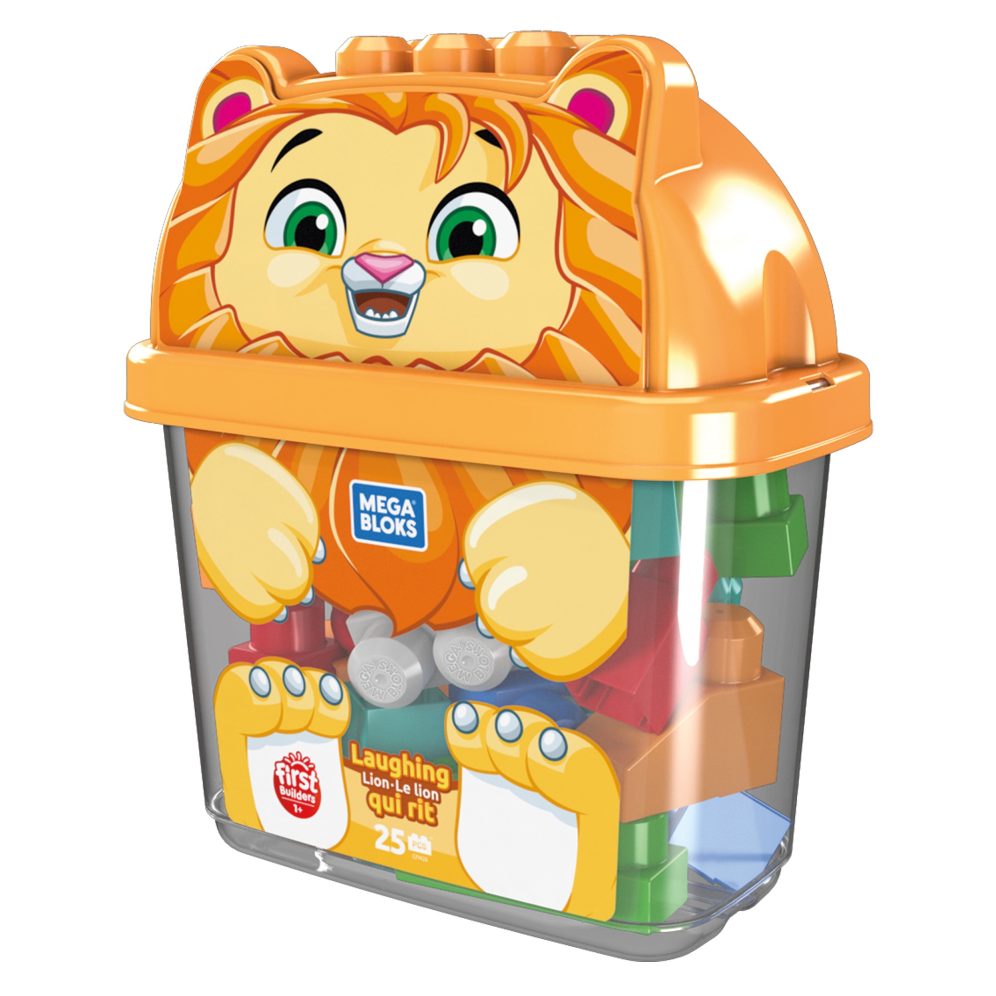 Set de constructie Mega Bloks - Leu, 25 piese