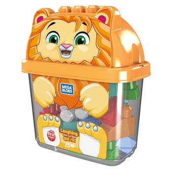 Set de constructie Mega Bloks - Leu, 25 piese Set de constructie Mega Bloks - Leu, 25 piese